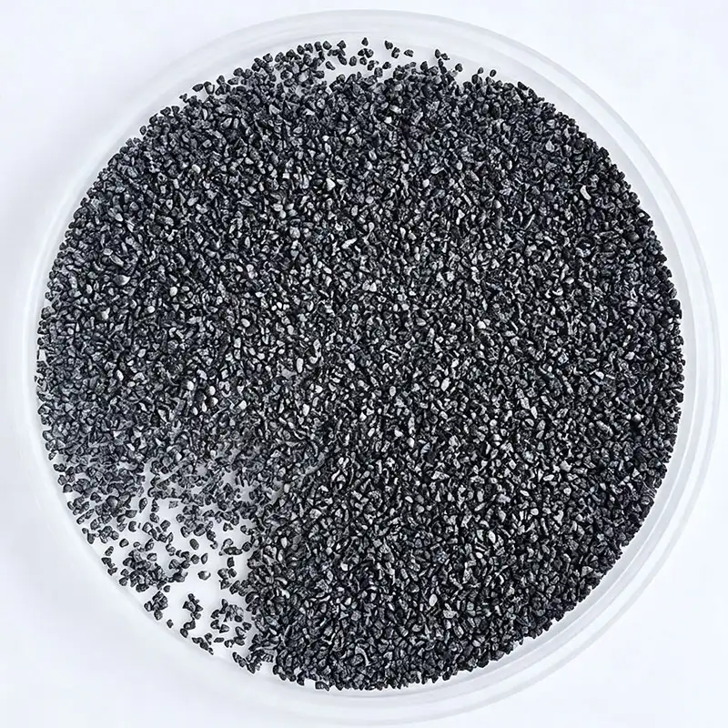 Grain d'acier angulaire